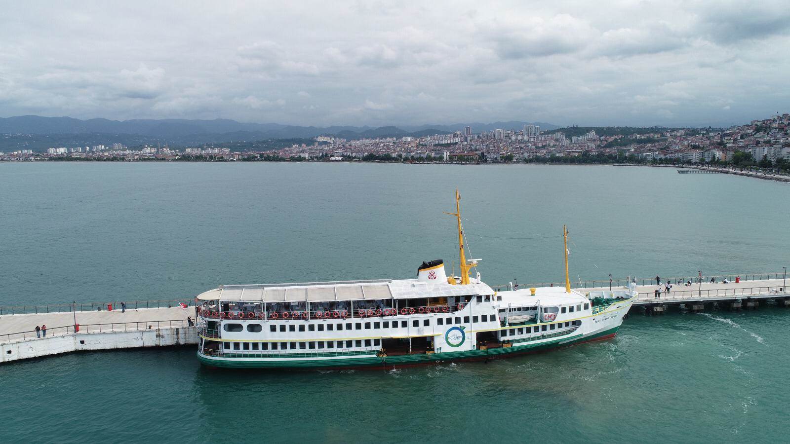 ŞEHİT TEMEL ŞİMŞİR GEMİSİ HAREKETLENDİ